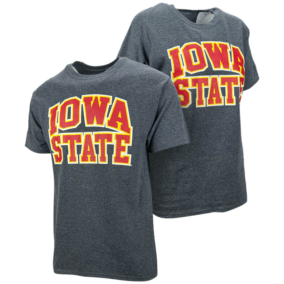 Champion® Iowa State Stacked Charcoal T-Shirt